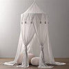 Kid Baby Bed Canopy Bed cover Mosquito Net Curtain Bedding Round Dome Tent Cotton