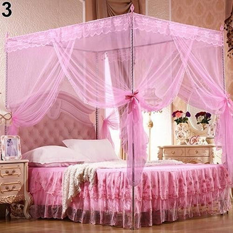 Princess Lace Bed Canopy Mosquito Net Bed Mosquito Canopy 180cm x 200cm