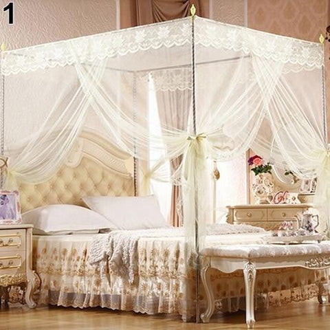 Princess Lace Bed Canopy Mosquito Net Bed Mosquito Canopy 180cm x 200cm