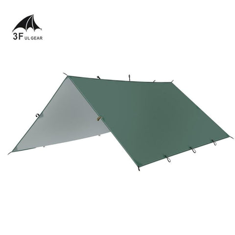 Outdoor Camping Survival Sun Shelter Shade Awning Silver Coating Pergola Waterproof Beach Tent