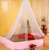 4 Corner Canopy Bed Curtains  Post Bed Canopy Mosquito Nets Full Queen King Size Netting Bedding white/blue/pink