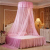 Royal Dome Mosquito Net Princess Hanging Round Lace Canopy Bedding Netting  Twin Full King Queen Bed