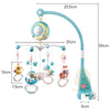 Baby Crib Mobiles Toys Holder Rotating Crib Mobile Bed Musical Box Projection 0-12 Months Newborn Infant Baby Boy Toys