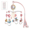 Baby Crib Mobiles Toys Holder Rotating Crib Mobile Bed Musical Box Projection 0-12 Months Newborn Infant Baby Boy Toys